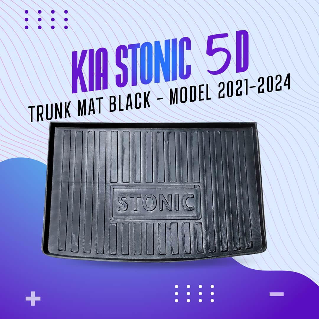 KIA Stonic 5D TPE Trunk Mat Black 2021 - 2026
