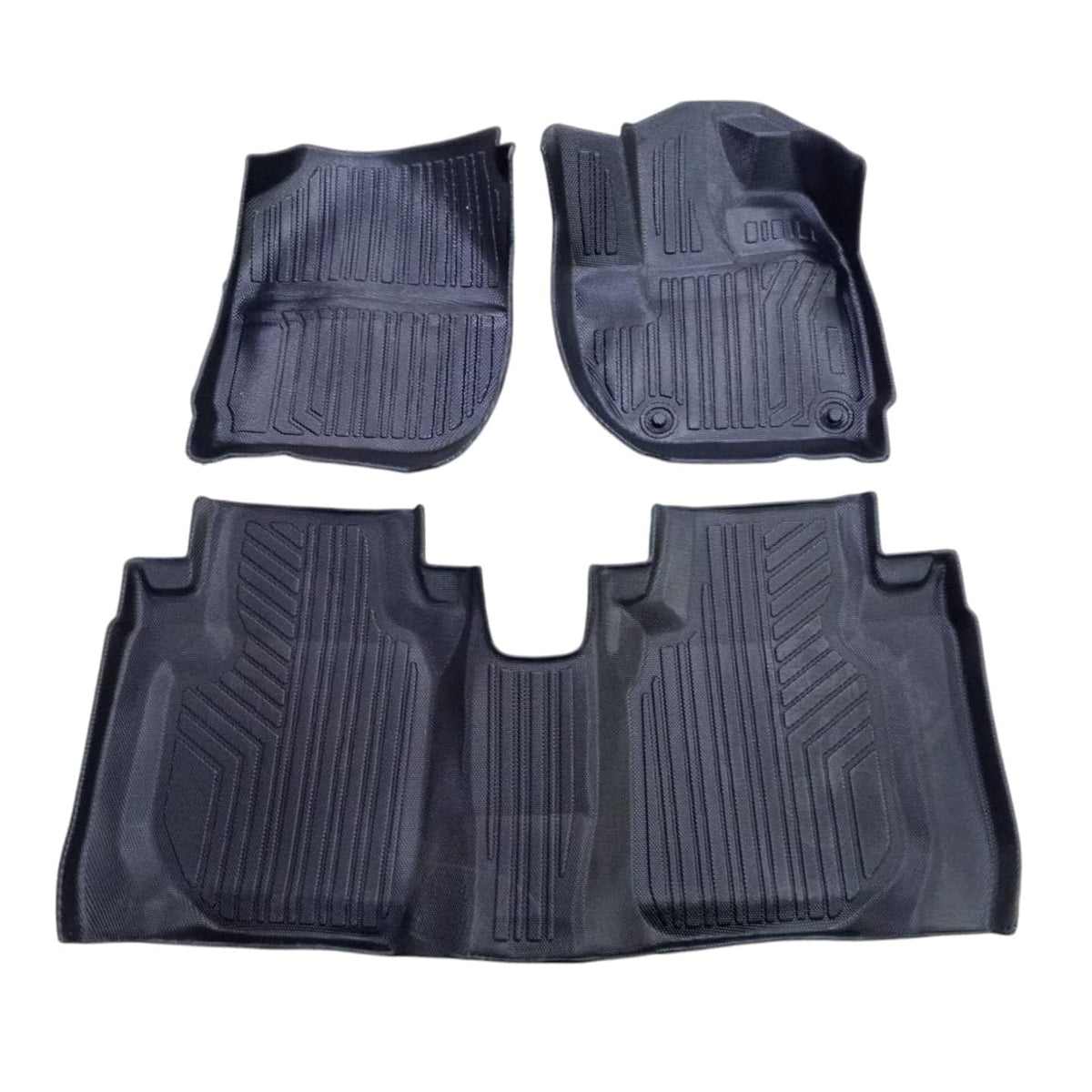 Honda Vezel TPE Floor Mats Black 3 Pcs 2014 - 2020