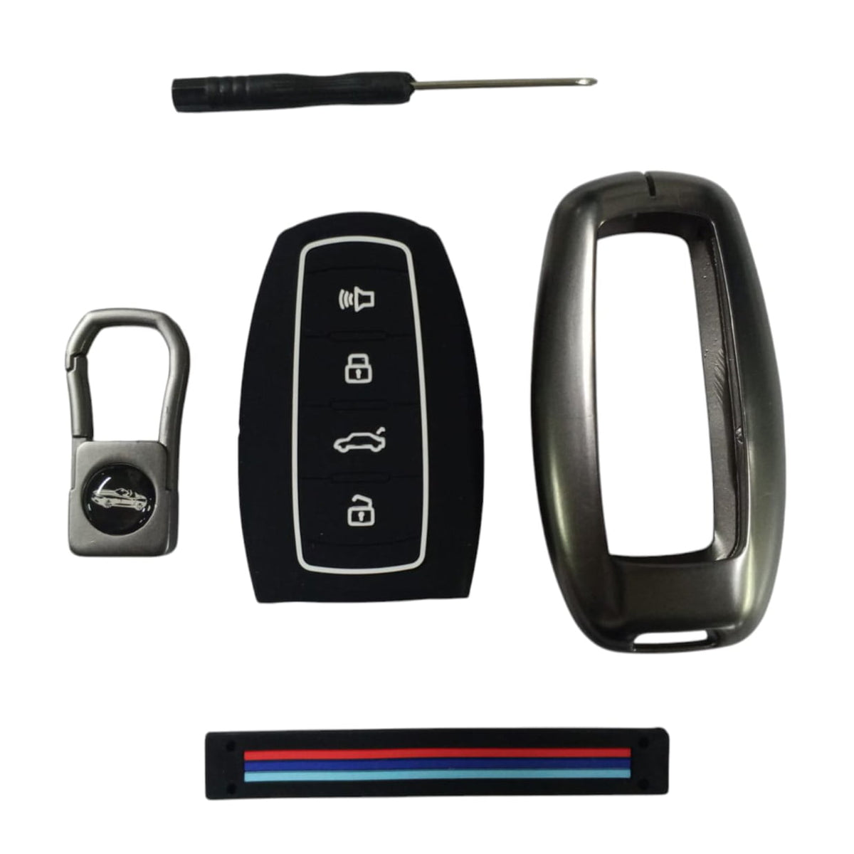 Haval Jolion / H6 Metal Shell Key Case Cover 4 Buttons 2021 - 2024