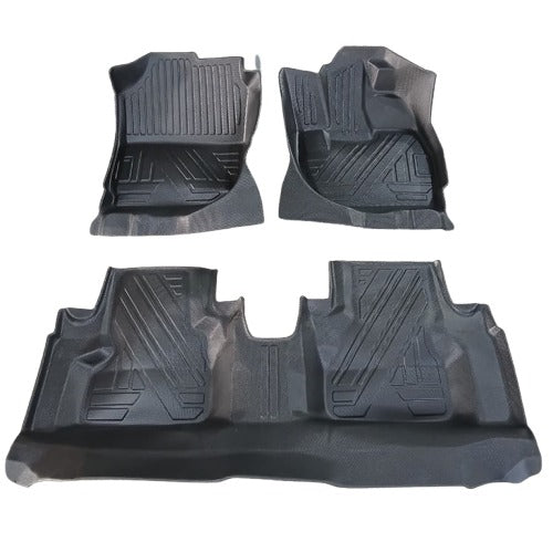 Honda City TPE Floor Mats Black 3 Pcs 2009 - 2020