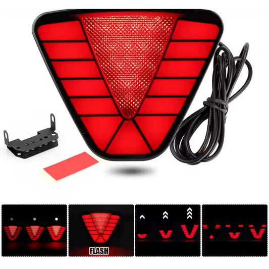 Universal LED Snake Style Tail Brake Light for Car - Pilot Stop Safety - Flash Reversing Lamp
