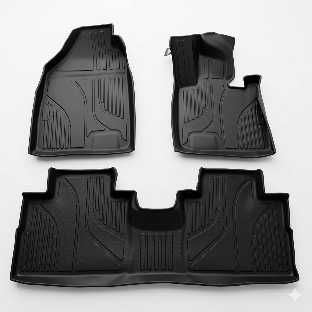 Jetour Dashing TPE Floor Mat Black 3 Pcs 2025 - 2026