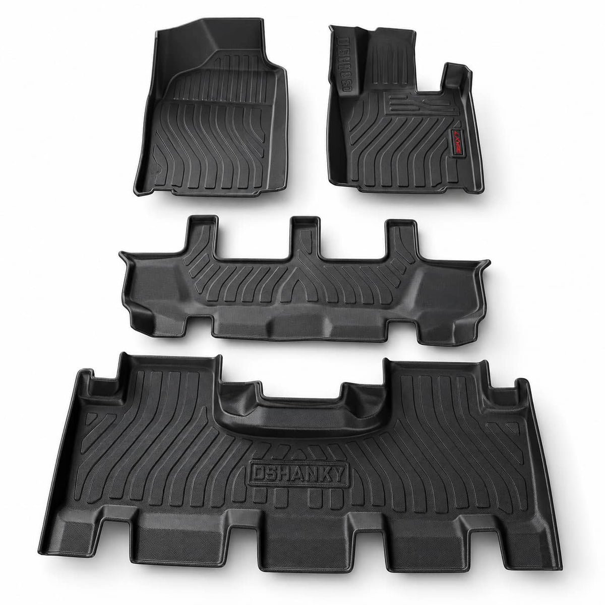 Changan Oshan X7 TPE Floor Mats Black 4 Pcs 2022 - 2026