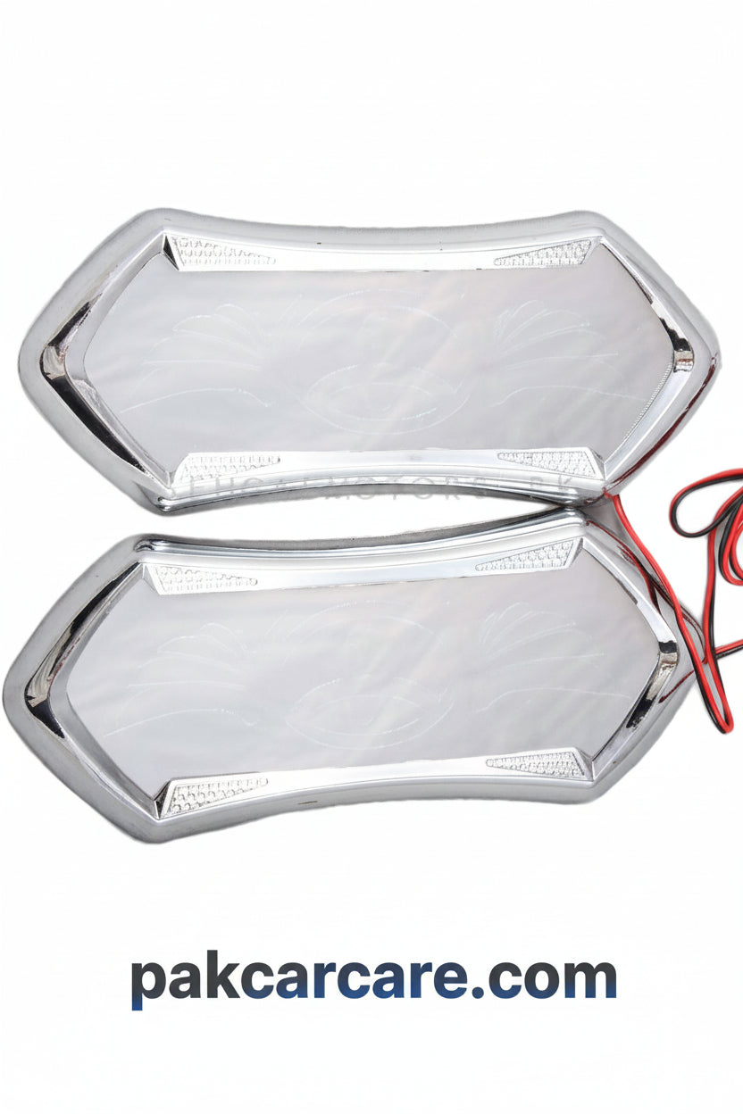 Bumper Daylight Mirror with Toyota Logo