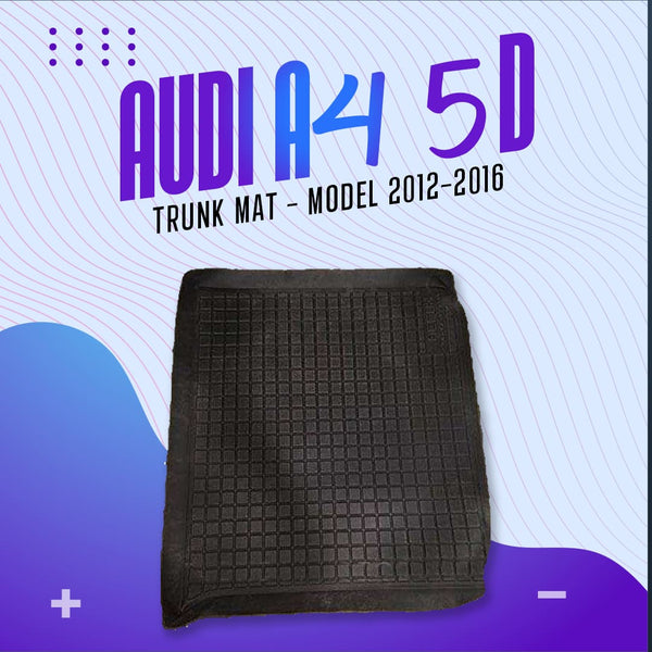Audi A4 5D TPE Trunk Mat 2008 - 2016 - Cargo Boot Liner Diggi Protection Tray Cover
