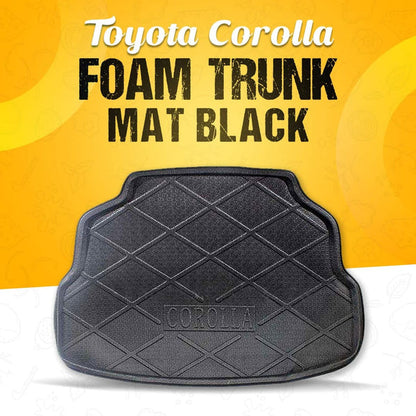 Toyota Corolla Foam Trunk Mat Black Mix Design 2009 - 2020