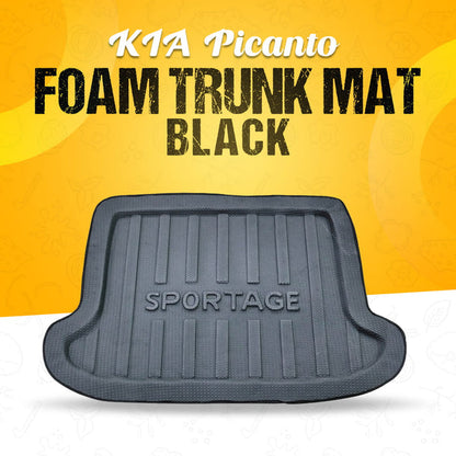 KIA Sportage Foam Trunk Mat Black Mix Design 2019 - 2024