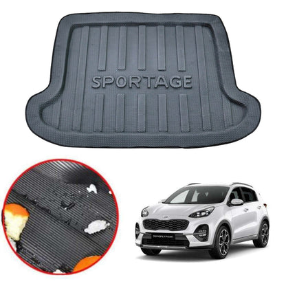 KIA Sportage Foam Trunk Mat Black Mix Design 2019 - 2024