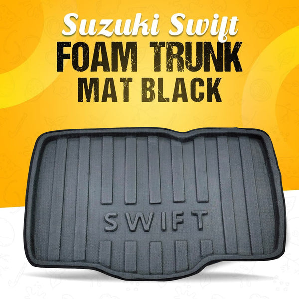 Suzuki Swift Foam Trunk Mat Mix Design 2022 - 2026 - Cargo Boot Liner Diggi Protection Tray Cover
