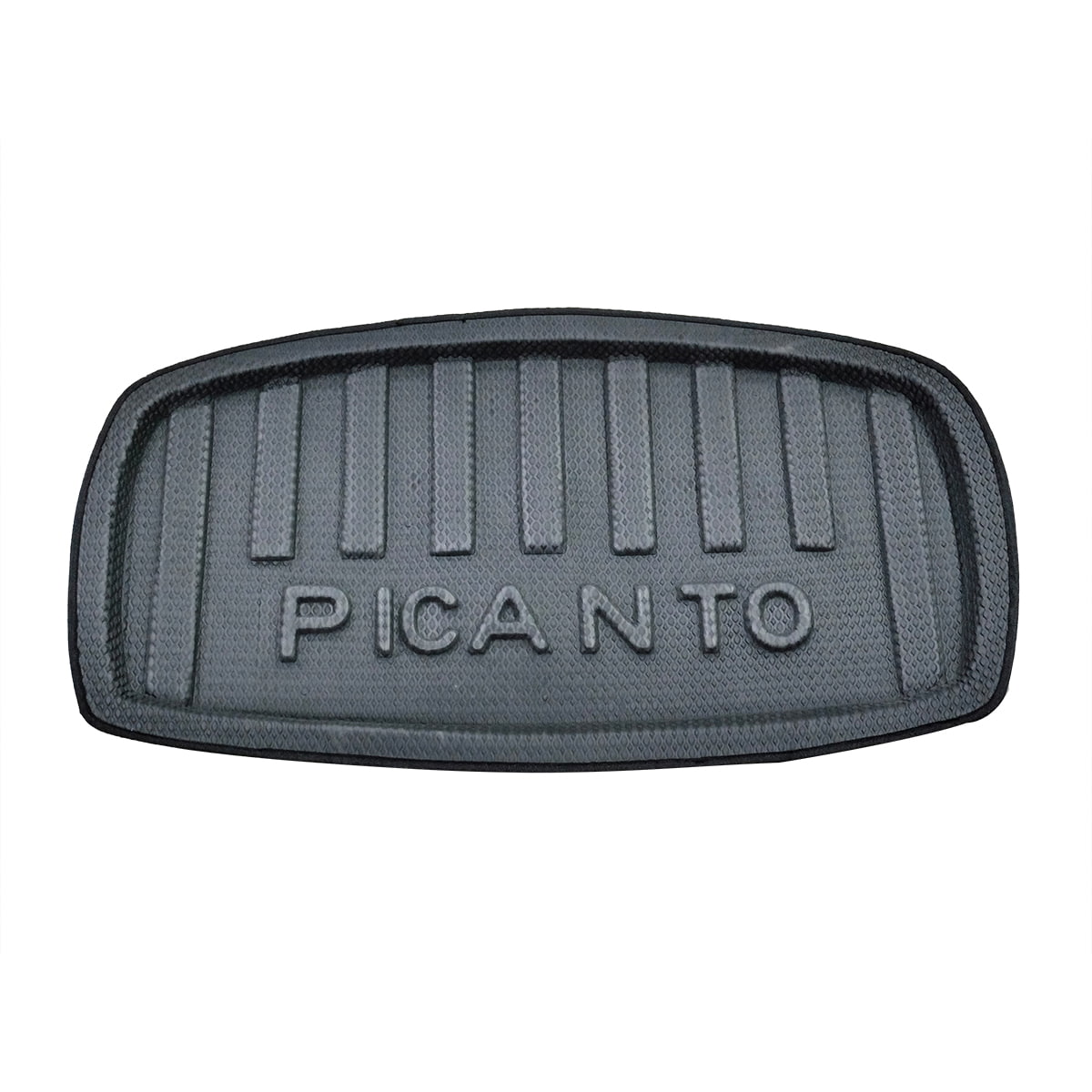 KIA Picanto Foam Trunk Mat Black Mix Design 2019 - 2026 - Cargo Boot Liner Diggi Protection Tray Cover