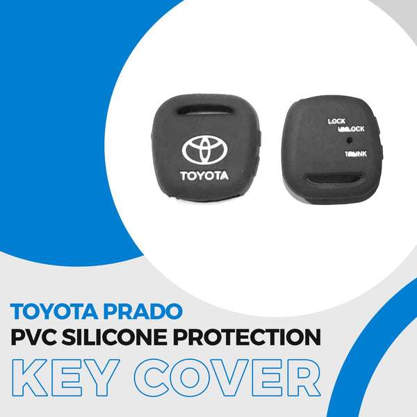 Toyota Prado PVC Silicone Protection Key Cover 3 Buttons 2002 - 2008