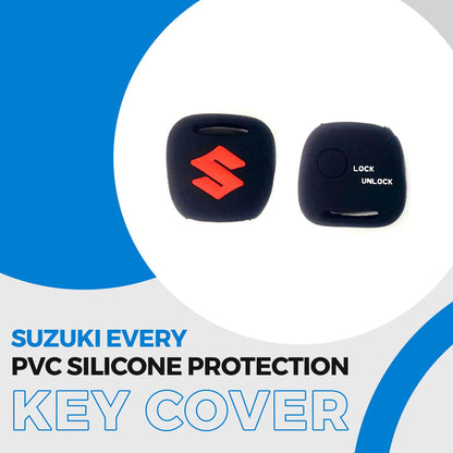 Suzuki Every PVC Silicone Protection Key Cover 2005 - 2023 - Full Cover Remote Case Keyless Protector Jacket
