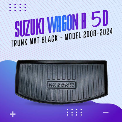 Suzuki Wagon R 5D TPE Trunk Mat Black 2014 - 2025