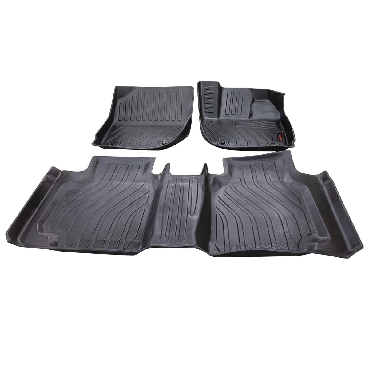 Honda Vezel TPE Floor Mats Black 3 Pcs 2014 - 2020