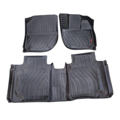 Honda Vezel TPE Floor Mats Black 3 Pcs 2014 - 2020