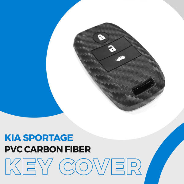 KIA Sportage PVC Carbon Fiber Key Cover 2019 - 2024