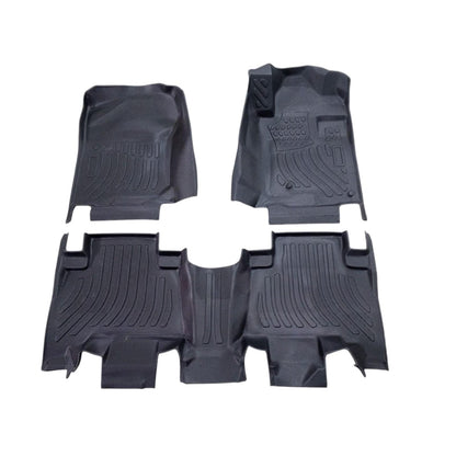 Toyota Prado TPE Floor Mats Black 3 Pcs 2009 - 2023