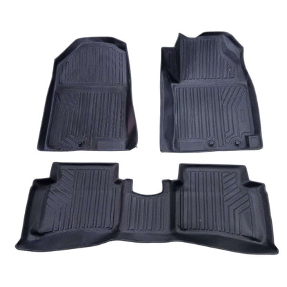 KIA Stonic TPE Floor Mats Black 3 Pcs 2021 - 2026