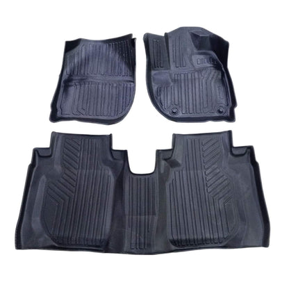 Honda Vezel TPE Floor Mats Black 3 Pcs 2014 - 2020