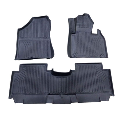 KIA Sorento TPE Floor Mats Black 3 Pcs 2021 - 2024