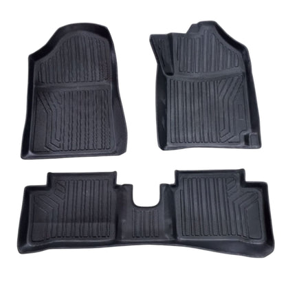 KIA Picanto TPE Floor Mats Black 3 Pcs 2019 - 2026