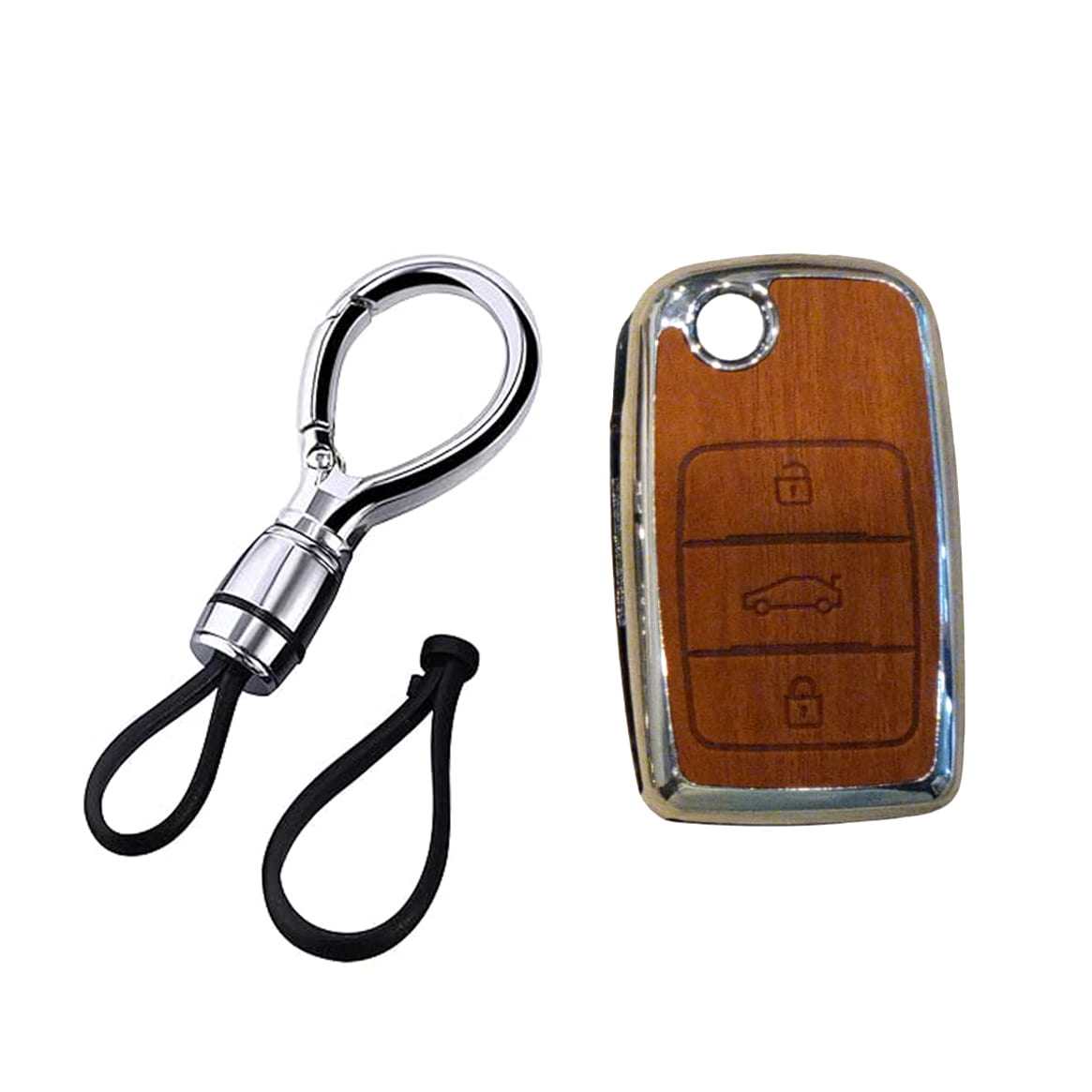 Changan Alsvin TPU Key Cover Wooden Style 2021 - 2026