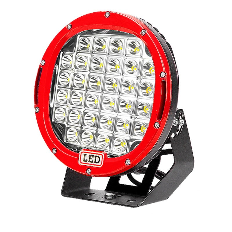Jeep Red Fog Lamps Bumper Light Large - Each - Off Road Roof Bar LED Bumper Spotlight