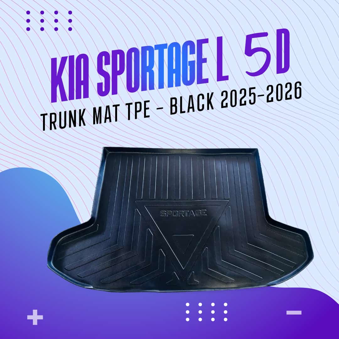 KIA Sportage L 5D TPE Trunk Mat - Black 2025 - 2026