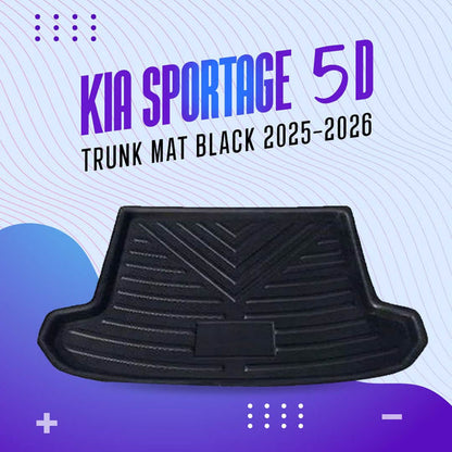 KIA Sportage 5D TPE Trunk Mat Black 2025 - 2026