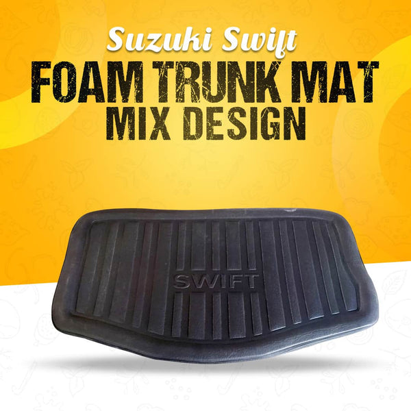 Suzuki Swift Foam Trunk Mat Mix Design 2010 - 2021
