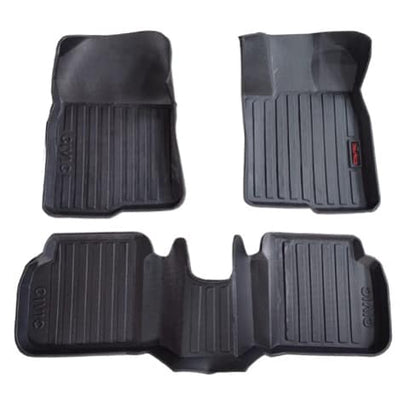 Honda Civic TPE Floor Mats Black 3 Pcs 2022 - 2026