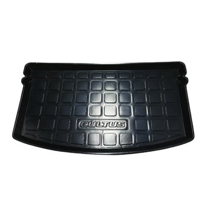 Suzuki Cultus 5D TPE Trunk Mat Black 2017 - 2026 - Cargo Boot Liner Diggi Protection Tray Cover