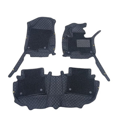 Hyundai Tucson Hybrid 9D Floor Mats Black with Black Grass 3 Pcs 2025 - 2026