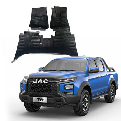 JAC T9 Hunter TPE Floor Mats 3Pcs 2025 - 2026