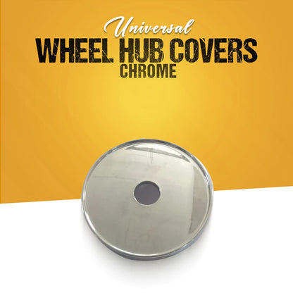 Universal Wheel Hub Covers Chrome