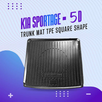 KIA Sportage 5D TPE Trunk Mat Square Shape 2025 - 2026
