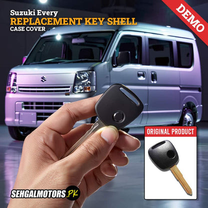 Suzuki Every Key Shell Case Cover Black 2005 - 2023 - Replacement Casing