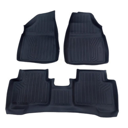 Changan Alsvin TPE Floor Mats Black 3 Pcs 2021 - 2026