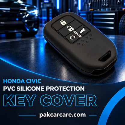 Honda Civic PVC Silicone Key Cover 4 Button 2022 - 2026