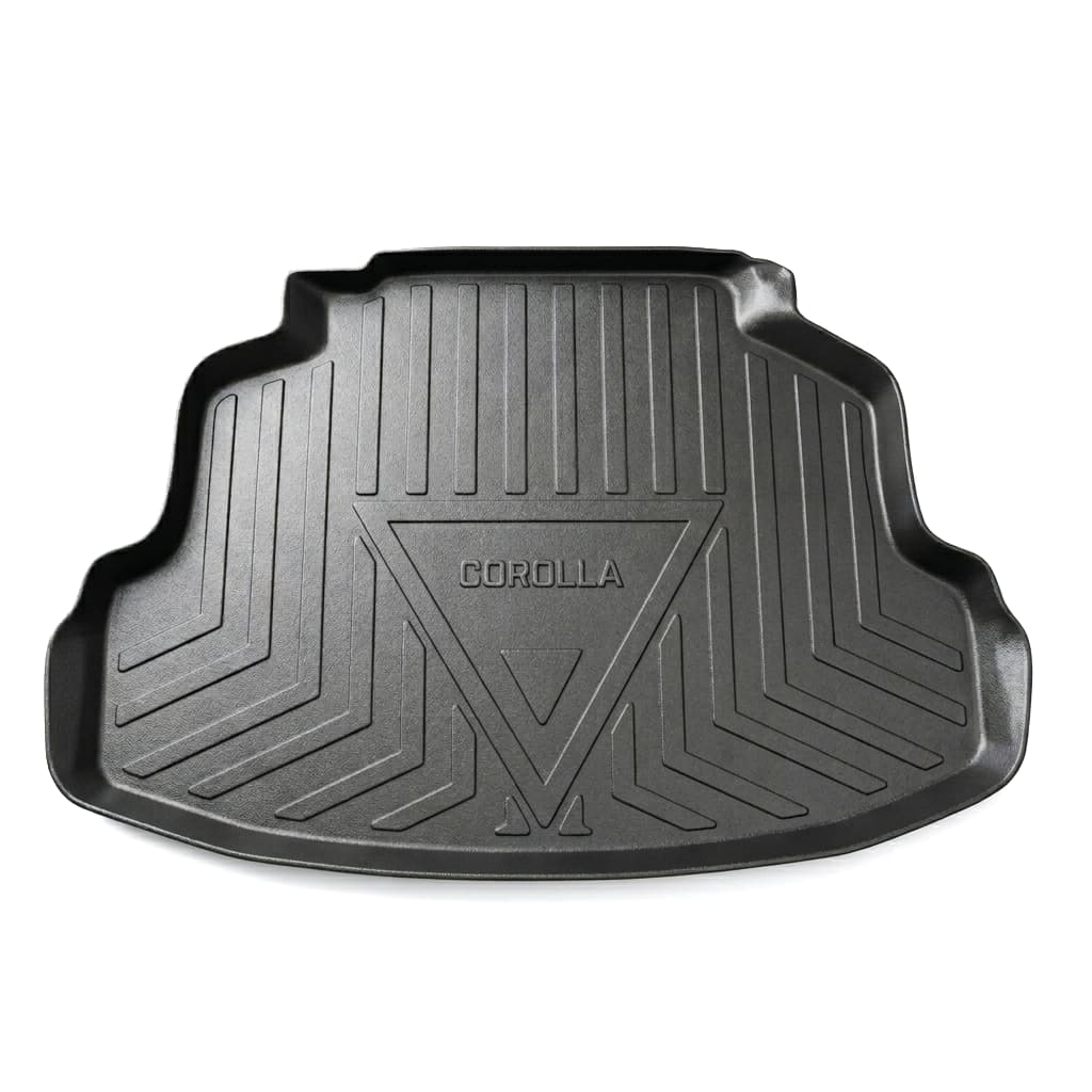 Toyota Corolla 5D TPE Trunk Mat Black 2014 - 2026 - Cargo Boot Liner Diggi Protection Tray Cover