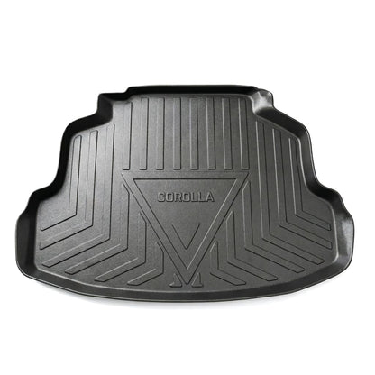 Toyota Corolla 5D TPE Trunk Mat Black 2014 - 2026 - Cargo Boot Liner Diggi Protection Tray Cover