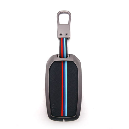 Toyota Yaris Cross Metal Key Shell Case with PVC Silicone Cover 2021 - 2026 - 2 Buttons