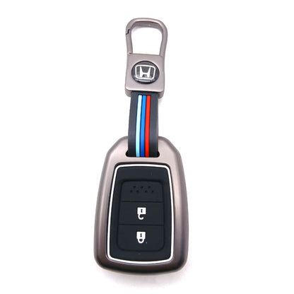 Honda BRV Metal Key Shell With PVC Silicone Cover 2 Buttons 2020 - 2026