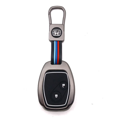 Honda Civic Metal Key Shell Case Cover With 2 Buttons 2006 - 2011 - Replacement Casing
