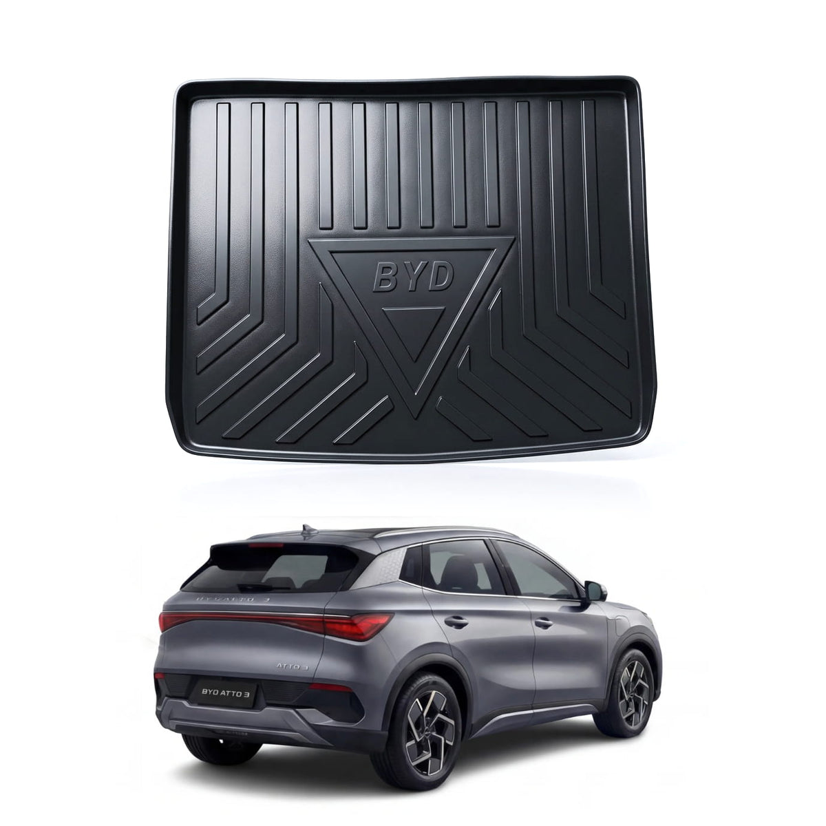 BYD Atto 3 5D TPE Trunk Mat Black 2024 - 2026