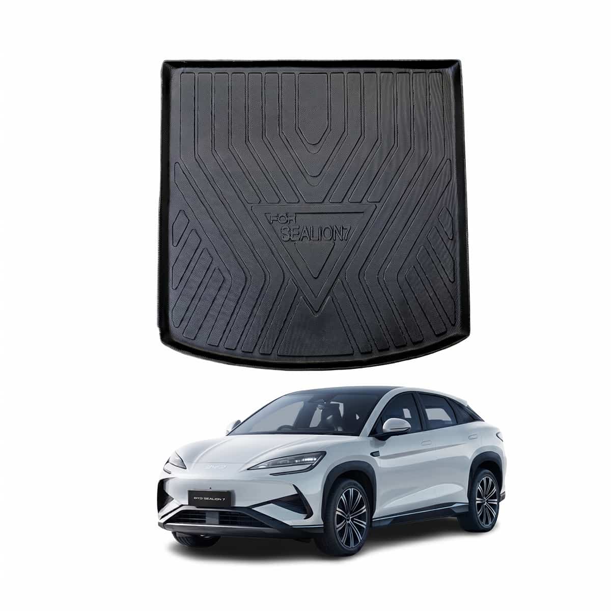 BYD Sealion 7 5D TPE Trunk Mat Black 2026
