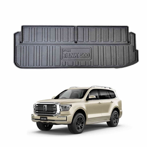 GWM Tank 500 5D TPE Trunk Mat Black 7 Seater 2026