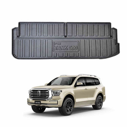 GWM Tank 500 5D TPE Trunk Mat Black 7 Seater 2026