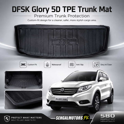 DFSK Glory 5D TPE Trunk Mat 2021 - 2026
