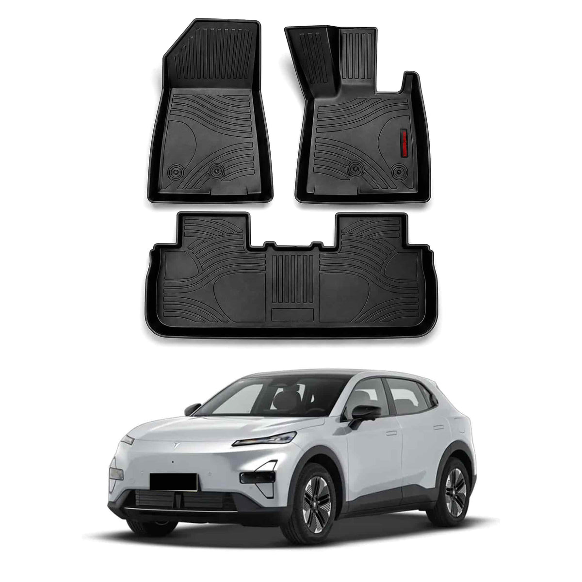 Deepal S05 TPE Floor Mats Black 3 Pcs 2025 - 2026